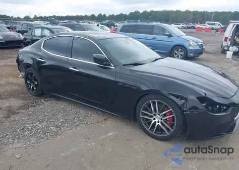 2015 Maserati Ghibli S Q4 z USA, uszkodzony, nr VIN ZAM57RTA9F1149676